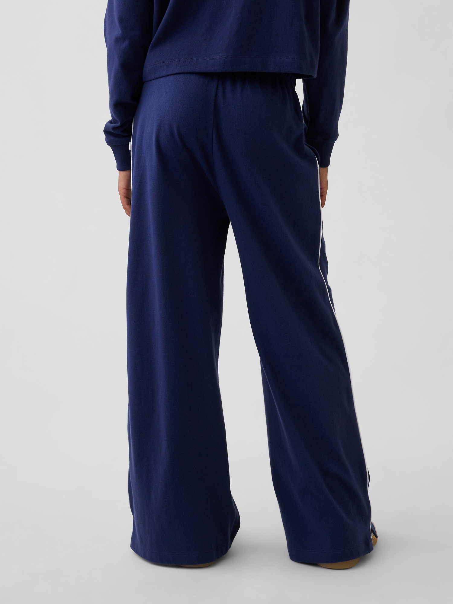 Детские широкие брюки Gap Relaxed Easy — фото 4