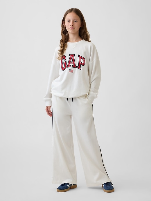 Image number 4 showing, Kids VintageSoft Terry Oversized Graphic Sweatshirt
