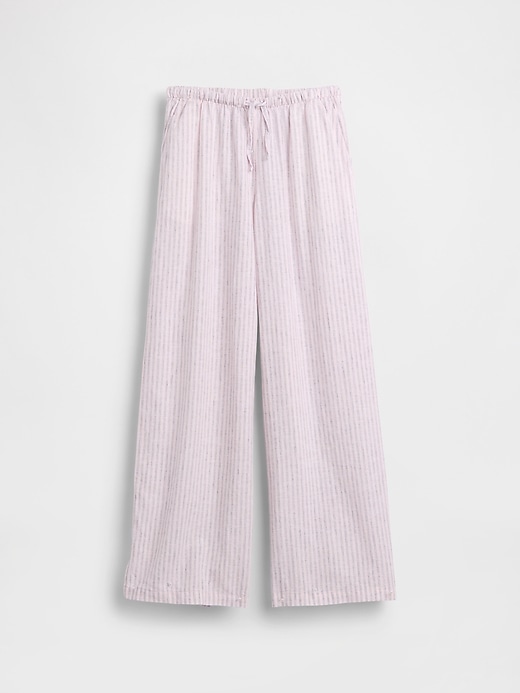 Image number 2 showing, Kids Linen-Cotton Easy Wide-Leg Pants