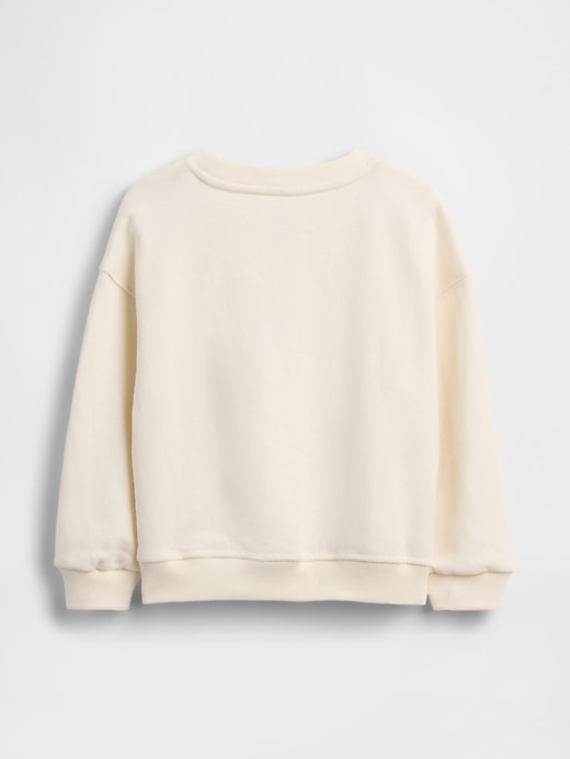 Image number 2 showing, Baby & Toddler VintageSoft Terry Embroidered Logo Sweatshirt