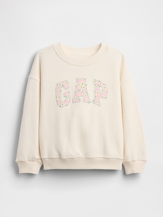 Image number 1 showing, Baby & Toddler VintageSoft Terry Embroidered Logo Sweatshirt