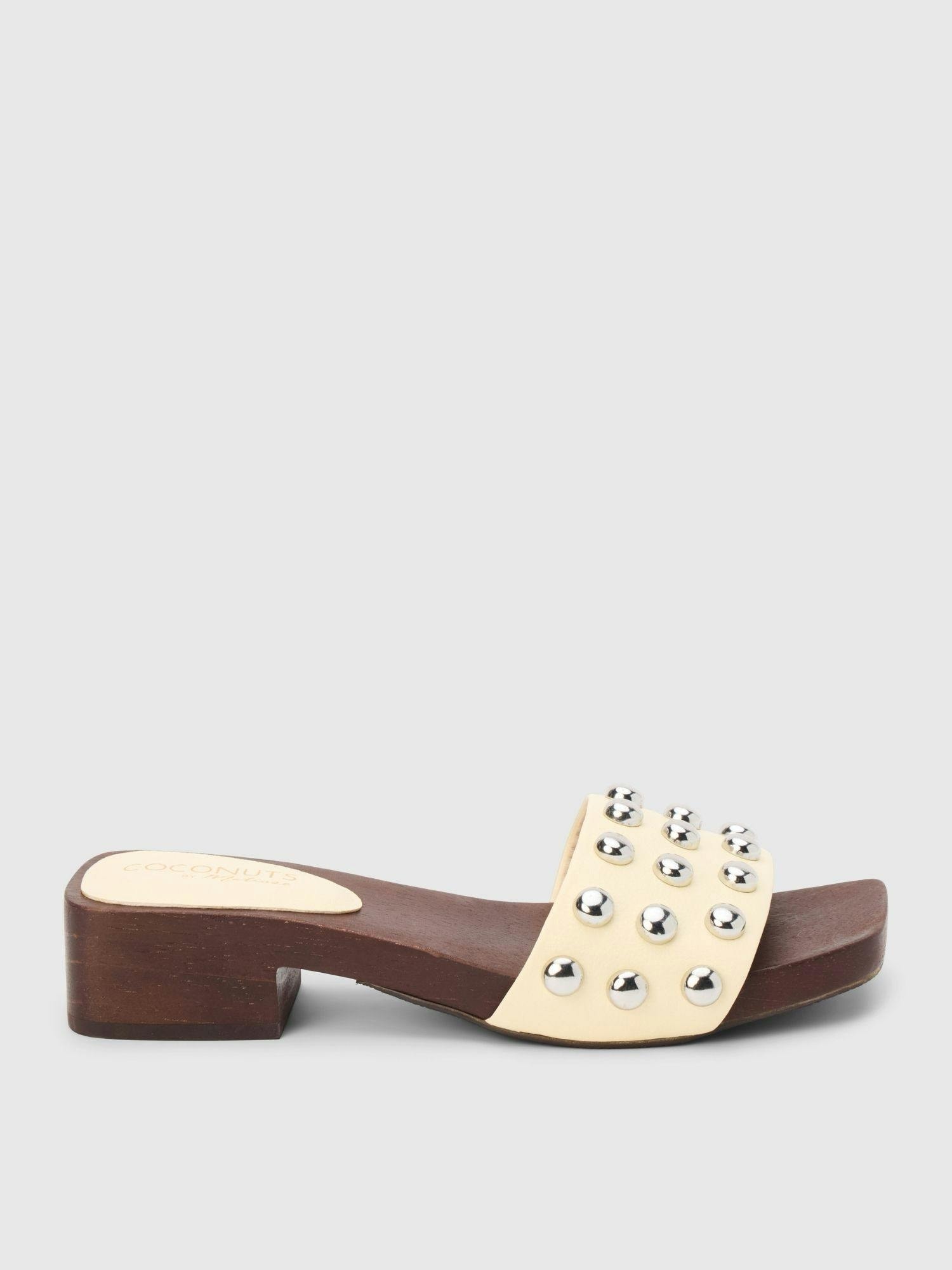 Женские сандалии Gap Fiora Heeled Sandal, цвет: Сливочный