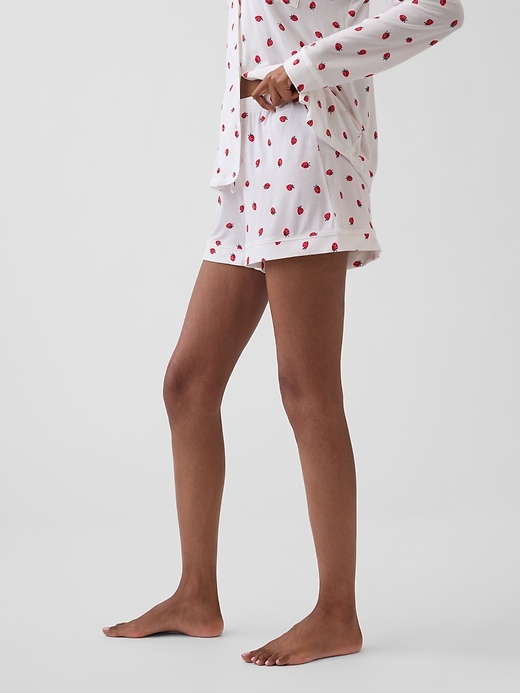 Image number 3 showing, Softest Modal PJ Shorts