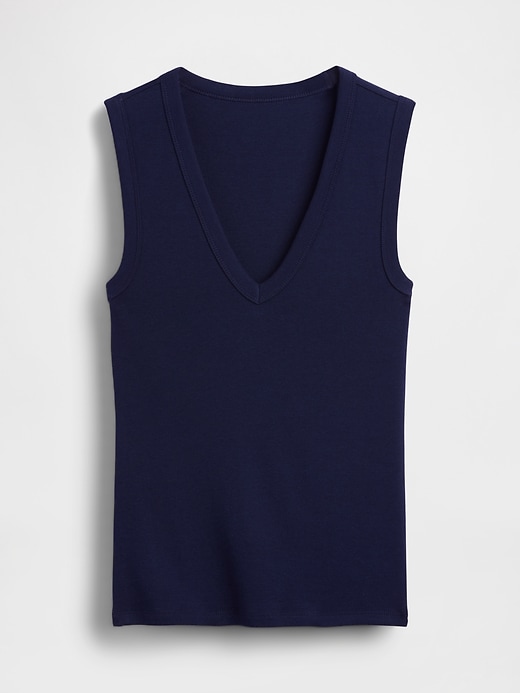 Image number 5 showing, Modern V-Neck Tank Top