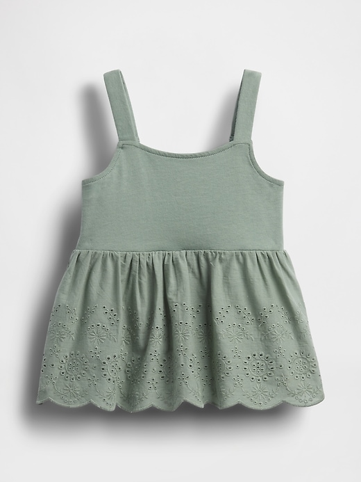 Image number 2 showing, Baby & Toddler Eyelet Hem Top