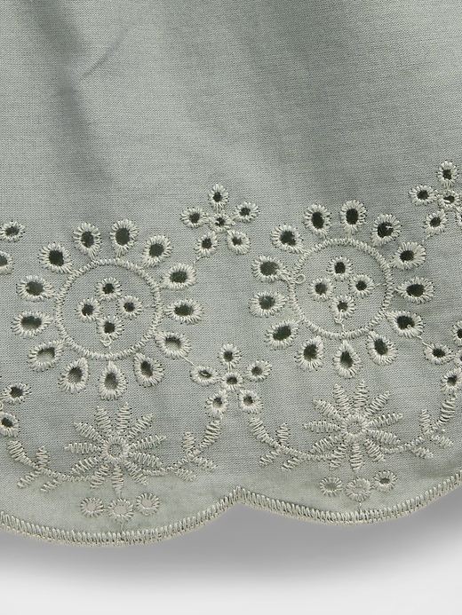 Image number 4 showing, Baby & Toddler Eyelet Hem Pull-On Shorts