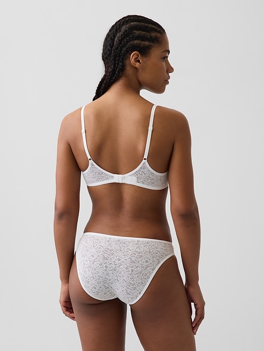 Image number 2 showing, Lace Plunge Bralette