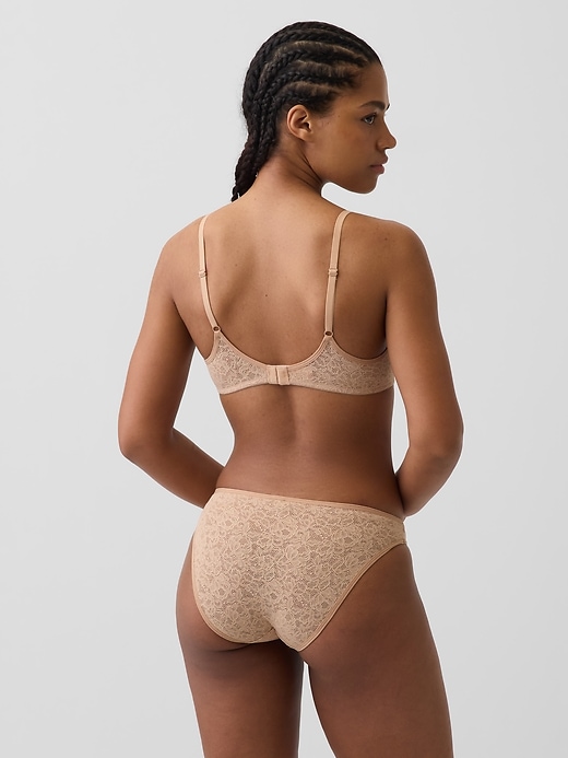 Image number 2 showing, Lace Plunge Bralette