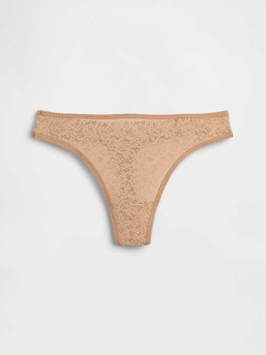Image number 5 showing, Lace Thong