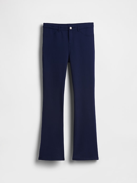 Image number 2 showing, Kids Uniform Ponte Flare Pants