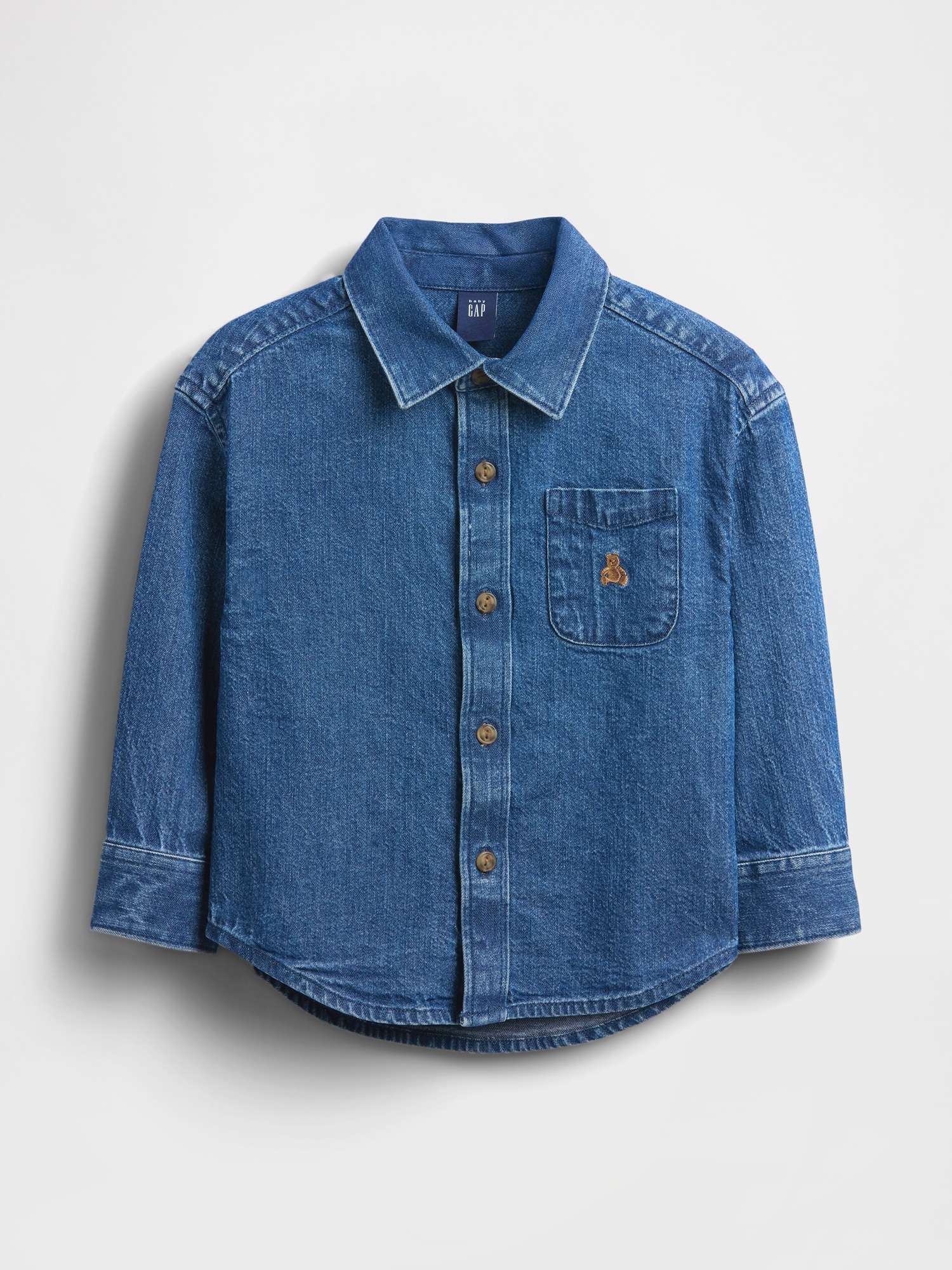 Baby & Toddler Denim Big Shirt
