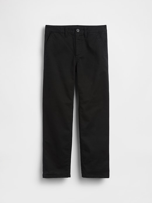 Image number 2 showing, Kids Modern Relaxed Straight Khakis