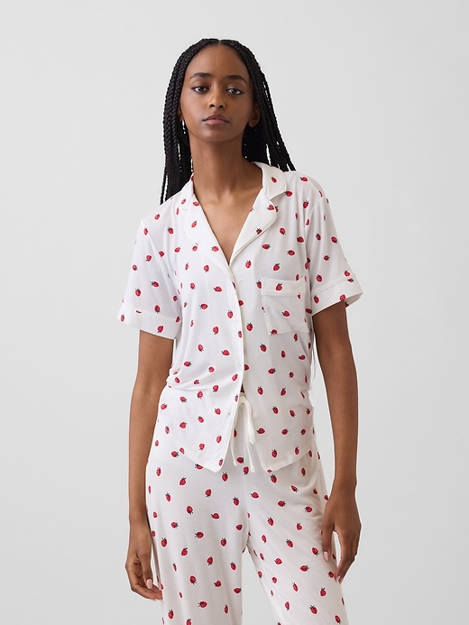 Image number 1 showing, Softest Modal PJ Top