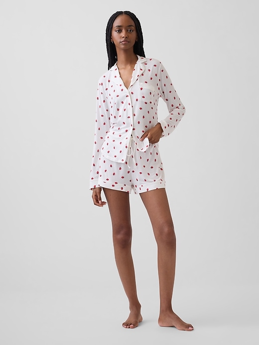 Image number 1 showing, Softest Modal PJ Shorts