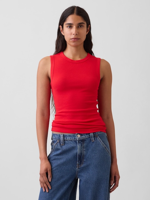 Modern Crewneck Tank Top