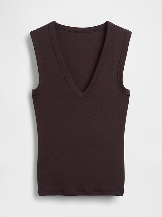 Image number 4 showing, Modern V-Neck Tank Top