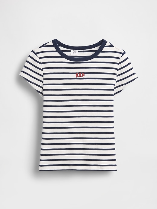 Image number 2 showing, Kids Embroidered Rib T-Shirt