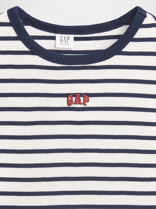 Image number 4 showing, Kids Embroidered Rib T-Shirt