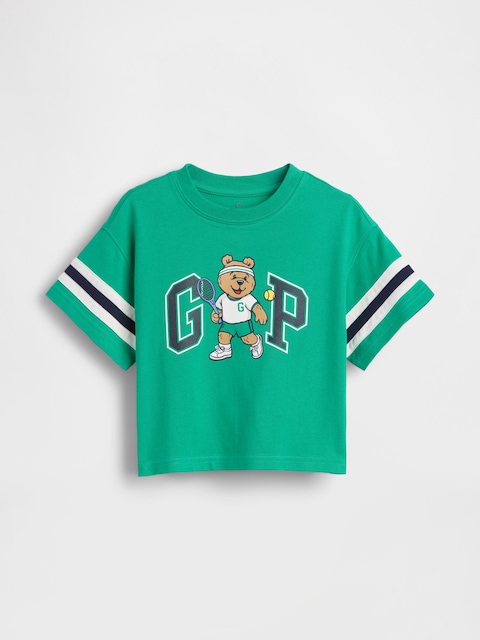 Baby & Toddler Oversized Brannan Bear Varsity Graphic Logo T-Shirt