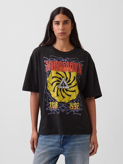 Image number 5 showing, Soundgarden Heavyweight Crop Graphic T-Shirt