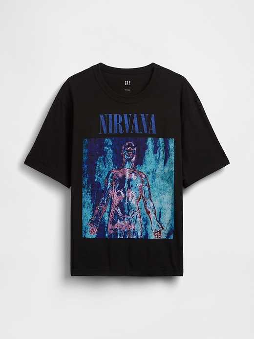 Image number 7 showing, Nirvana Heavyweight Crop Graphic T-Shirt