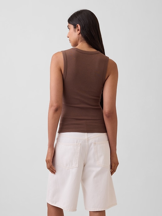 Image number 3 showing, Modern V-Neck Tank Top
