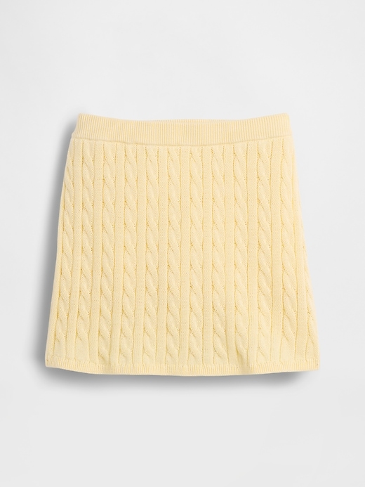 Image number 2 showing, Kids Cable-Knit Sweater Skort