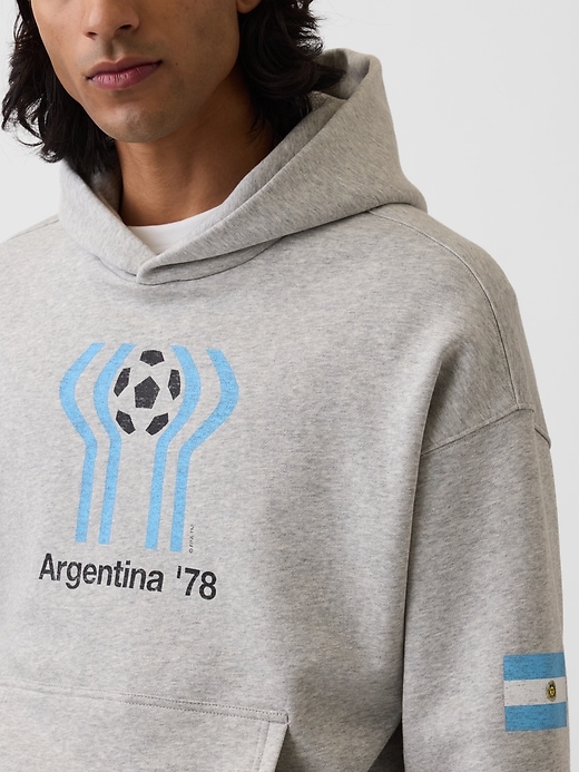 Image number 4 showing, FIFA WORLD CUP™ VintageSoft Terry Oversized Hoodie