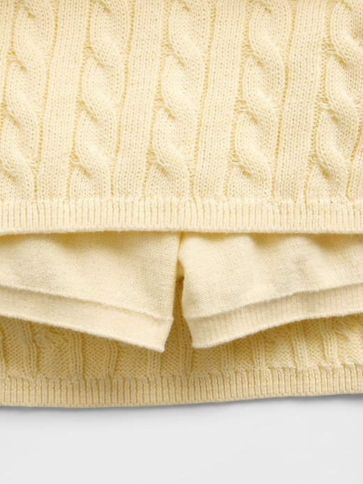 Image number 4 showing, Kids Cable-Knit Sweater Skort