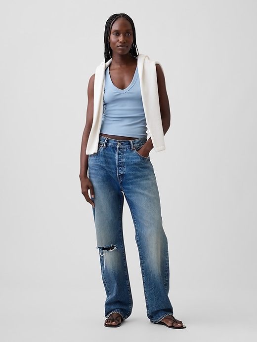 Image number 2 showing, Modern V-Neck Tank Top