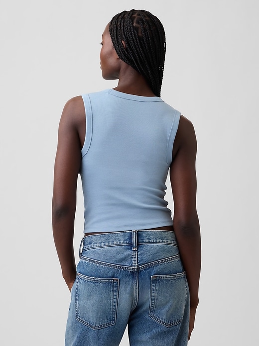Image number 3 showing, Modern V-Neck Tank Top