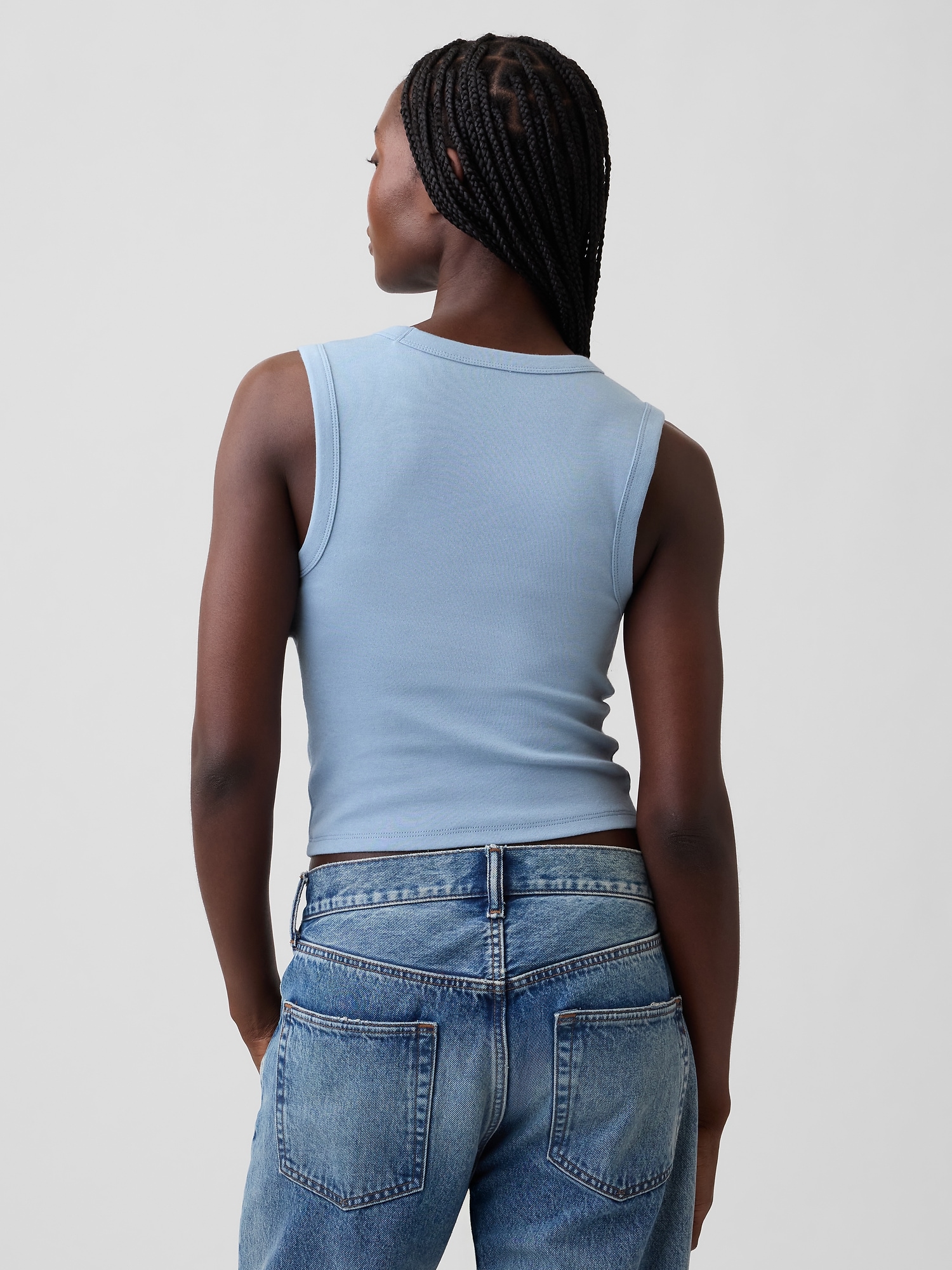 Modern V-Neck Tank Top