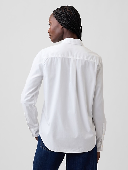 Image number 2 showing, Organic Cotton Poplin Classic Shirt