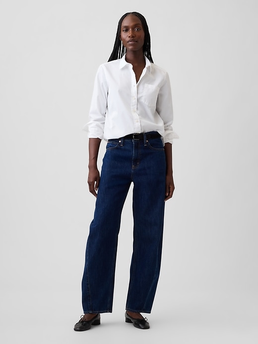 Image number 3 showing, Organic Cotton Poplin Classic Shirt