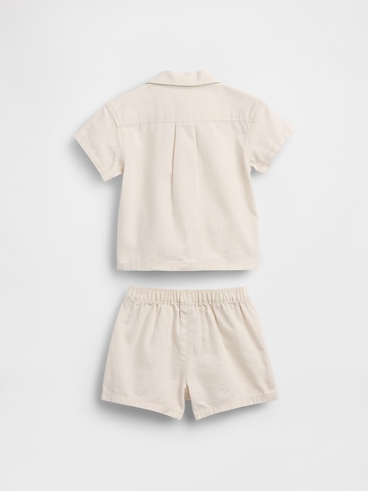 Image number 2 showing, Baby Pocket Shirt Outfit Set