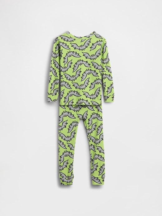 Image number 2 showing, Baby & Toddler Organic Brushed Cotton Bats PJ Set
