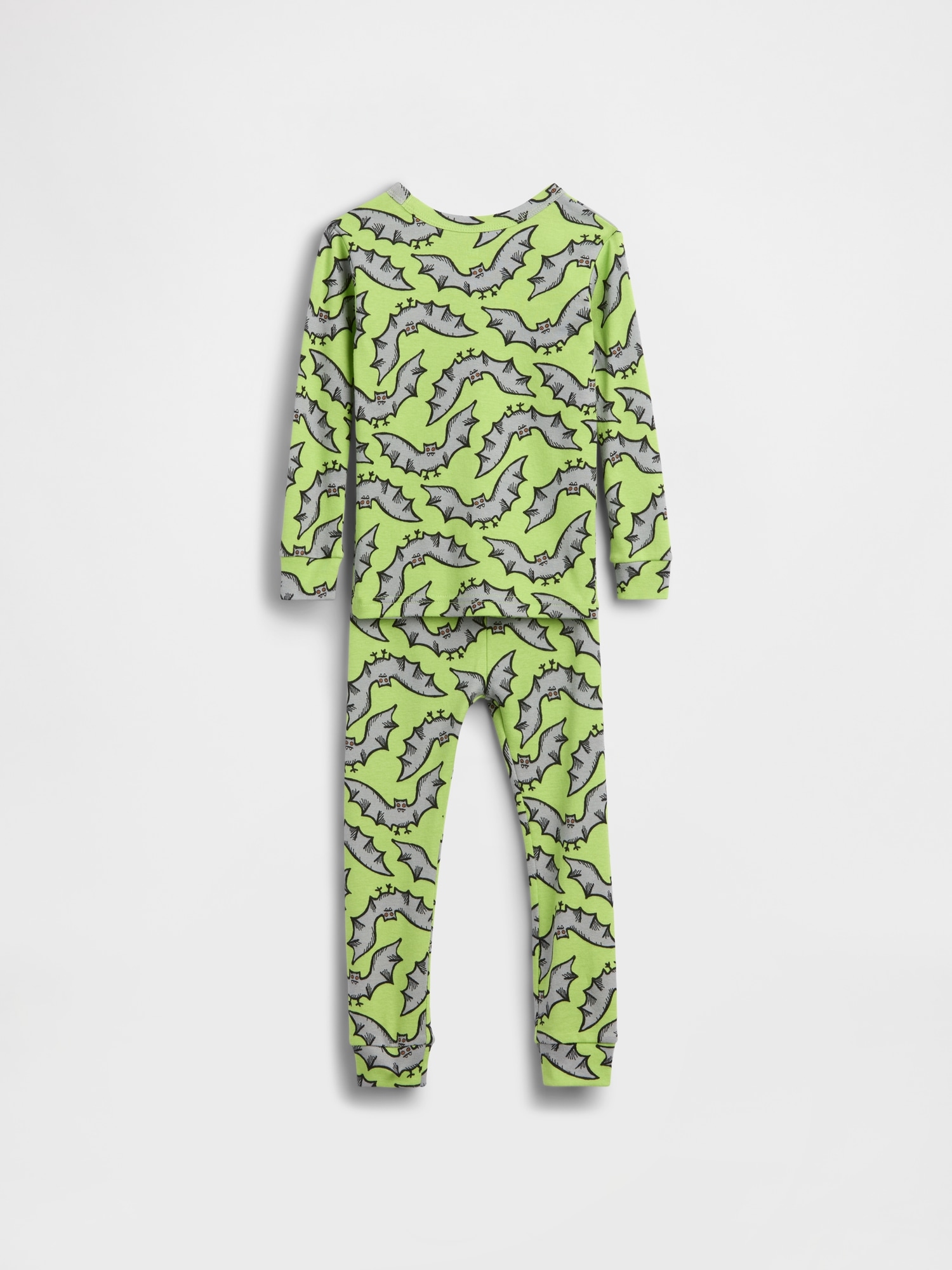 Baby & Toddler Organic Brushed Cotton Bats PJ Set