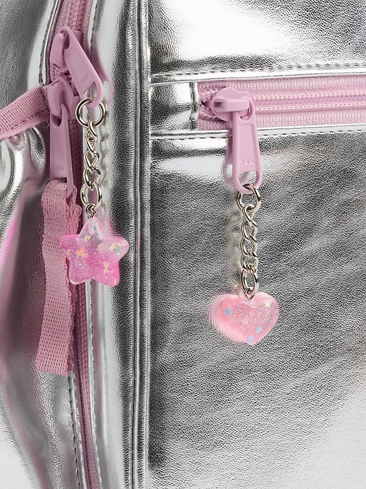 Image number 3 showing, Kids Metallic Lunch Bag