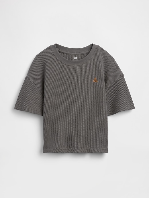 Image number 1 showing, Baby & Toddler Waffle T-Shirt