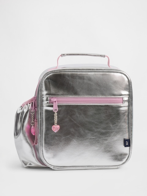 Kids Metallic Lunch Bag