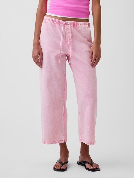 Image number 2 showing, Low Rise '90s Loose Easy Crop Jeans