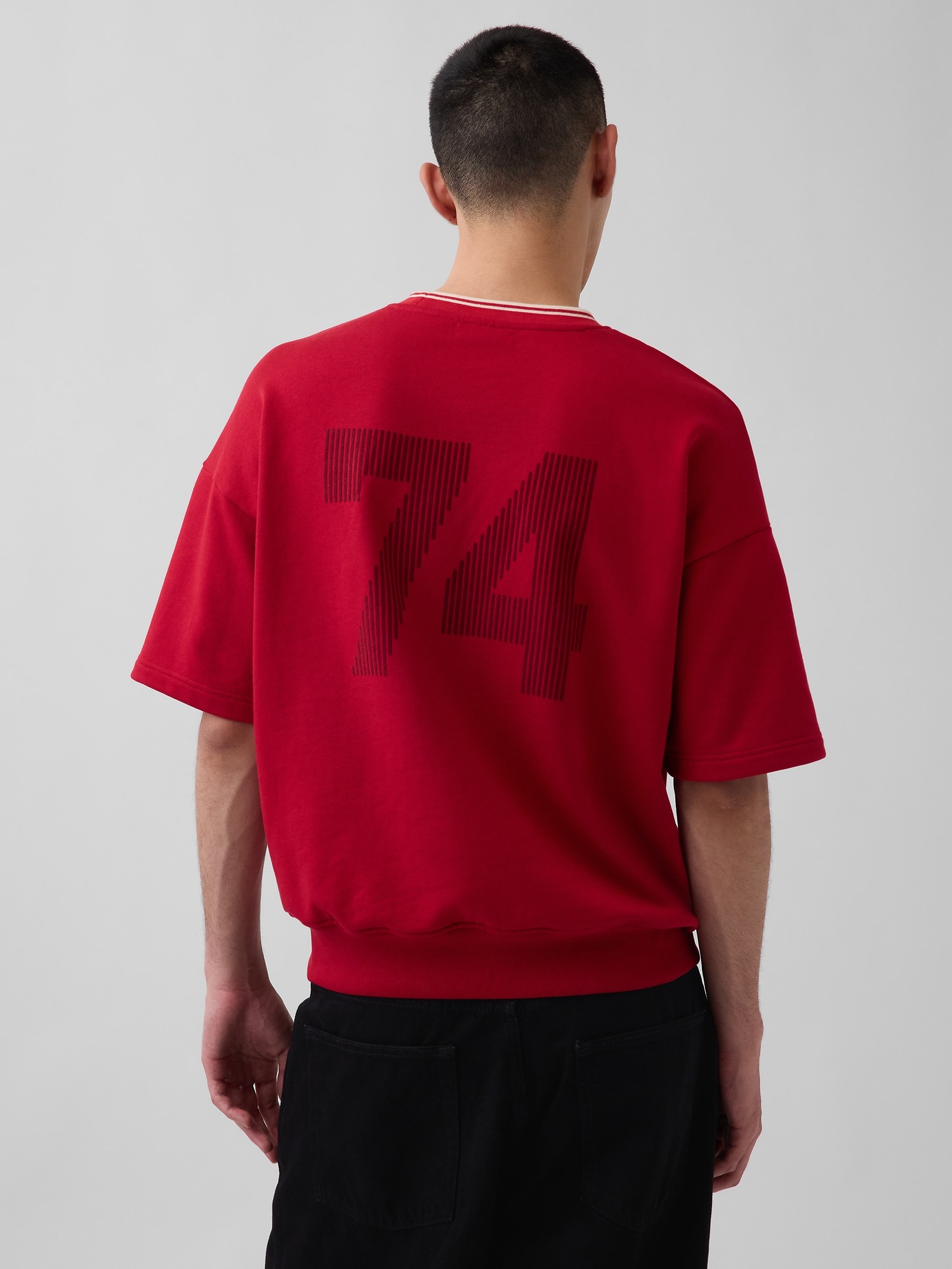 Мужские худи Gap OuiGap Heavyweight French Terry Sweatshirt — фото 2