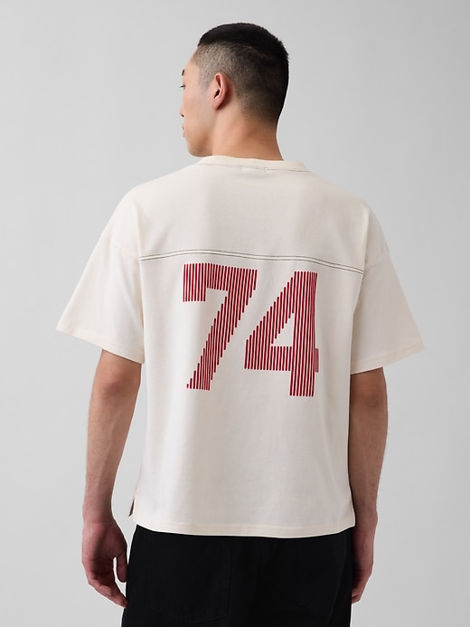 Image number 2 showing, OuiGap Heavyweight Crop Logo T-Shirt