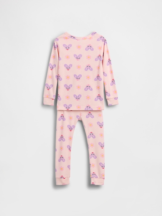 Image number 2 showing, Baby & Toddler Sesame Street Organic Brushed Cotton PJ Set