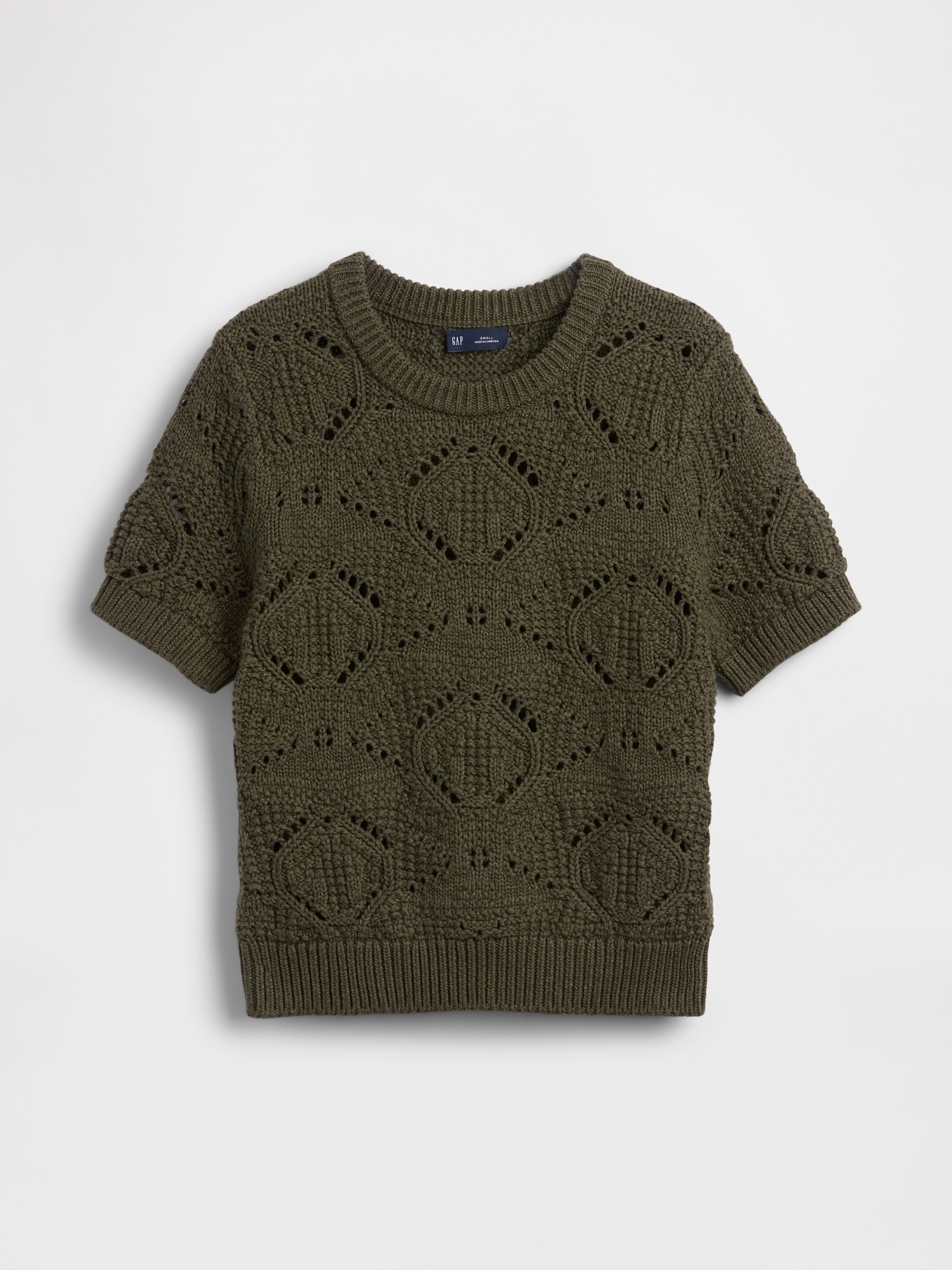 Женские свитеры Gap 100% Cotton Crochet Sweater — фото 5