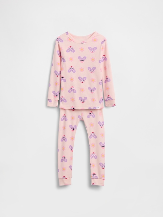 Image number 1 showing, Baby & Toddler Sesame Street Organic Brushed Cotton PJ Set