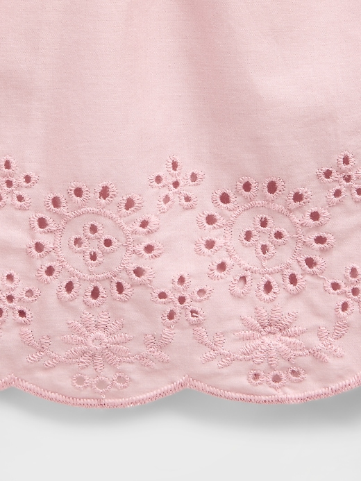 Image number 4 showing, Baby & Toddler Eyelet Hem Pull-On Shorts