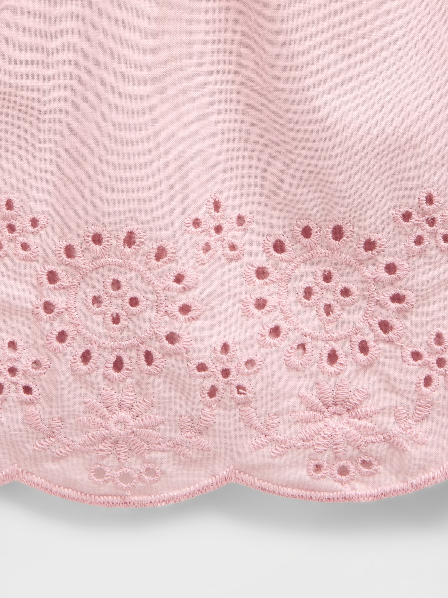 Детские шорты Gap Baby & Toddler Eyelet Hem Pull-On Shorts — фото 4