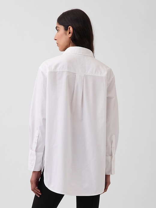 Image number 2 showing, Organic Cotton Oxford Big Shirt