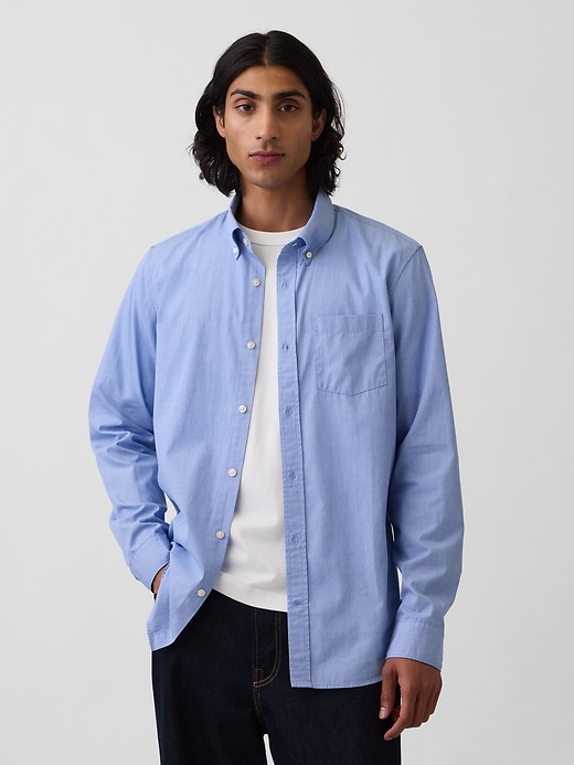 Image number 5 showing, Organic Cotton Poplin Classic Shirt